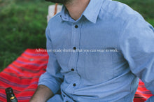Load image into Gallery viewer, The California in Light Blue Everyday Chambray