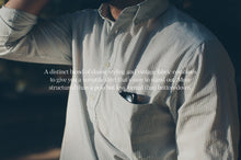 Load image into Gallery viewer, The Popover in Antique Blue Stripe
