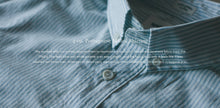 Load image into Gallery viewer, The Popover in Antique Blue Stripe