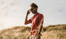 Load image into Gallery viewer, The Short Sleeve Bandit in Red Mini Floral
