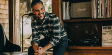 Load image into Gallery viewer, The Yosemite Shirt in Blue Tartan
